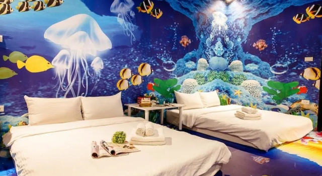 Underwater World, Book Pension Shanhua Tainan Area