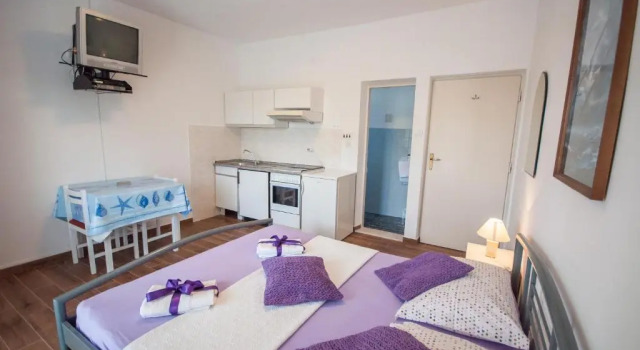 Студия с балконом Apartments Srijemsi