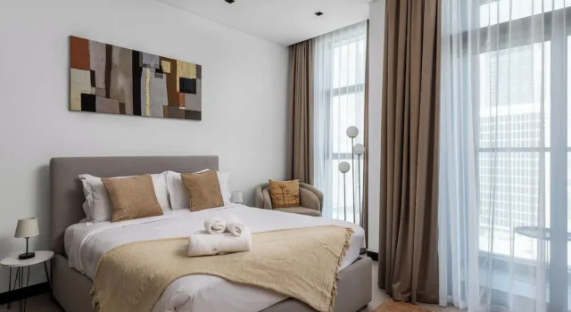 Студия Comfort Waves - Premium Studio Stay in the He