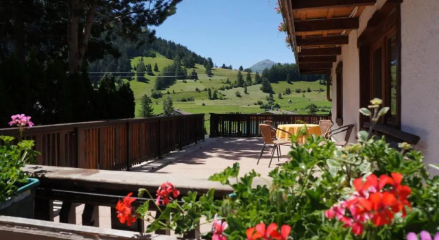 Апартаменты Deluxe с балконом и с красивым видом из окна Haus Tiroler Heimat