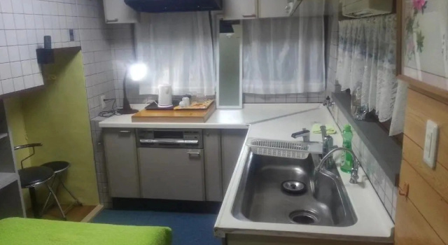 Четырёхместный номер Standard с видом на горы Oyama Guesthouse Kyoto