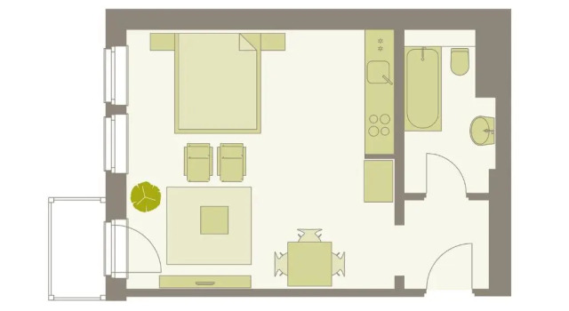 Апартаменты Aparthotel am Zwinger