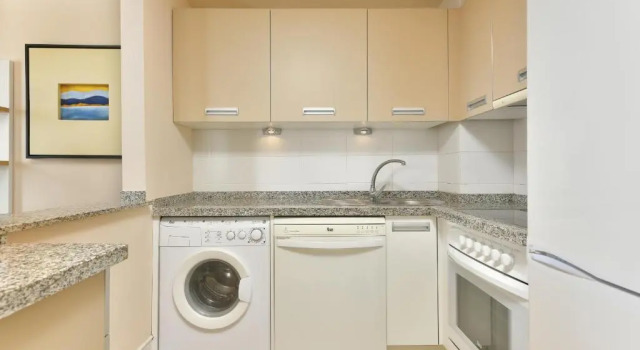 Апартаменты Apartamento 1 dormitorio vista mar lateral