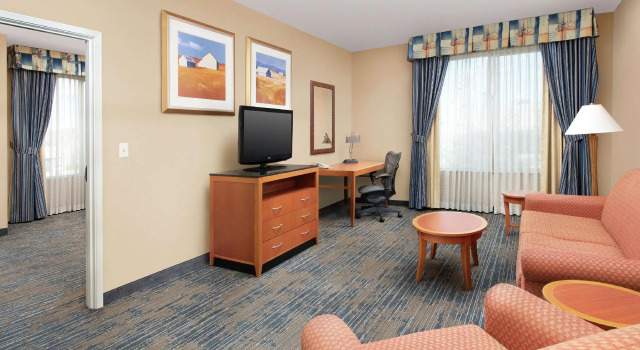 Двухместный полулюкс Hilton Garden Inn Yakima Downtown