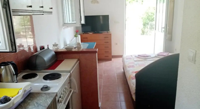 Апартаменты с балконом и с видом на море Apartmani Bosco