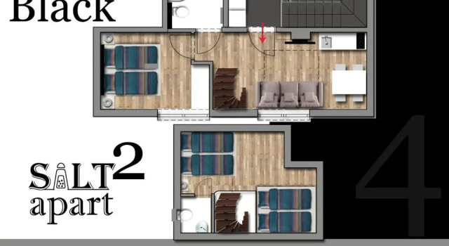 Апартаменты Apartamenty SaltApart & SaltApart2