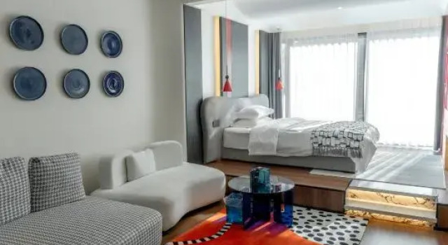 Люкс Luxury Shenmu Blue Island Resort Hotel (Sailimu Lake Scenic Area)