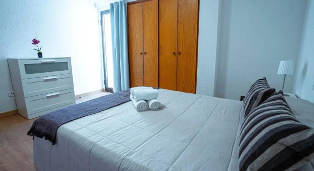 2 bedrooms appartement with city view shared pool and enclosed garden at Arona 1 km away from the beach