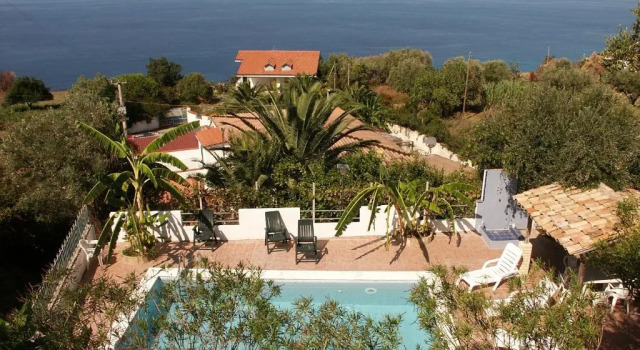 Студия с видом на море Villa Collemare
