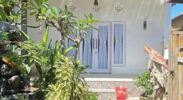 Кровать в общем номере Pondok Kana Homestay