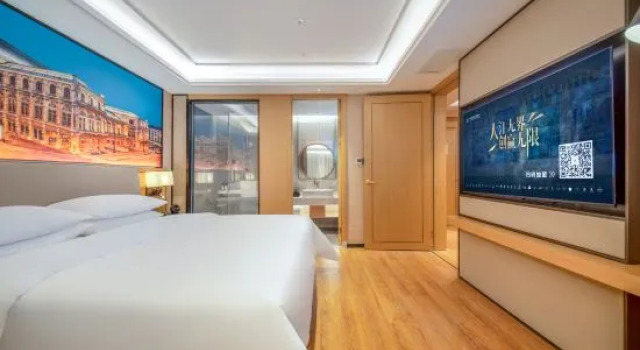 Люкс Deluxe Vienna International Hotel (Tianjin Railway Station Wudadao Branch)