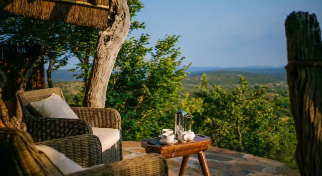 Двухместный люкс Executive с балконом Nedile Lodge