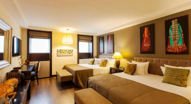 Четырёхместный номер Цокольный этаж Quentin Design Hotel Berlin