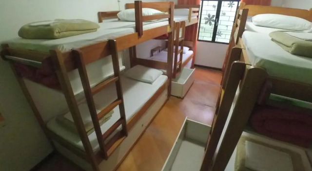 Кровать в общем номере (женский номер) Jardim Botânico House