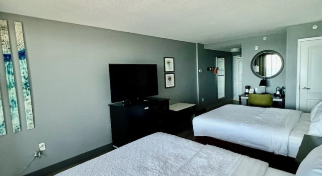 Четырёхместный номер Standard с видом на океан Hampton Inn Daytona Beach/Beachfront