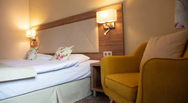 Supérieure double chambre Hostellerie Saint Florent