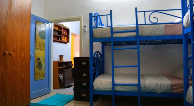 Кровать в общем номере (женский номер) The Blue House Gerasa