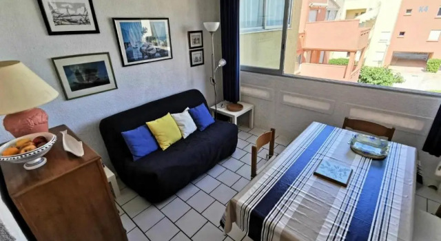 Résidence LES NEFS DES SABLES - Studio pour 4 Personnes 14, Rezerwuj Hotel Port-Leucate Corbières