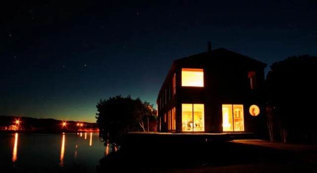 Palafito Cucao, Book Hotel Hoteller i Chiloe med parkering, Parkering