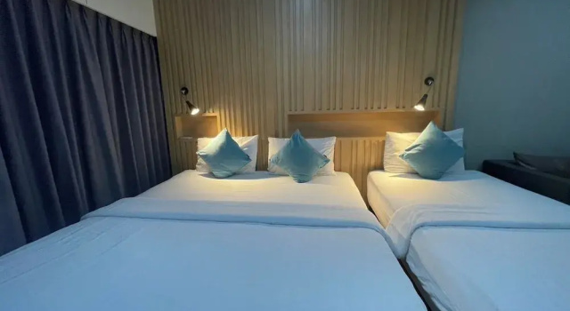 Трёхместный номер Deluxe Bangkok Boutique Hotel Future Park Rangsit