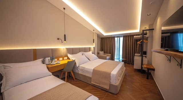 Трёхместный номер Deluxe с видом на море Emara Boutique Hotel