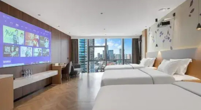 Xiamen Boman Seaview Hotel (Zhongshan Road Ferry Terminal), Забронировать Отель Сямынь Фуцзянь, рядом с Xiamen Underwater World