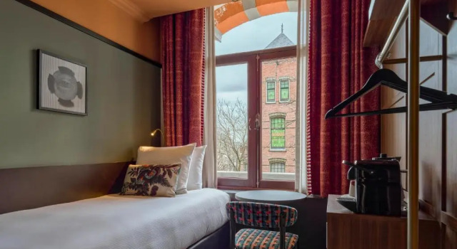 Одноместный номер Snug Jan Luyken Amsterdam