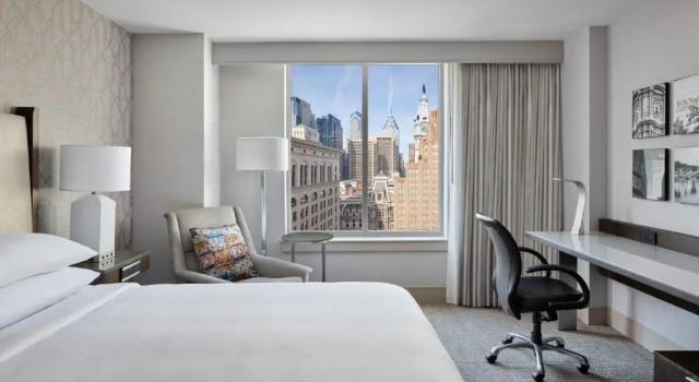 Двухместный номер Guest Philadelphia Marriott Downtown