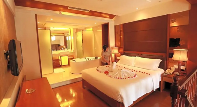 Люкс Дуплекс Sanya Yi Yuan Xuan Yu Hotel