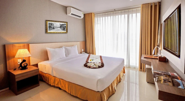 Семейный номер Standard с 2 комнатами с балконом и с видом на горы Rigel Hotel