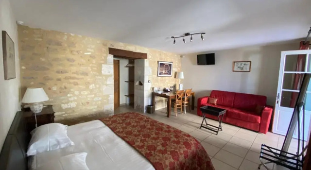 Двухместный люкс Logis Hostellerie des Ducs
