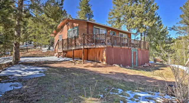 Cabin w/ Mtn Views - 5 Mi to Mueller State Park!, Book Feriehus Cripple Creek Colorado