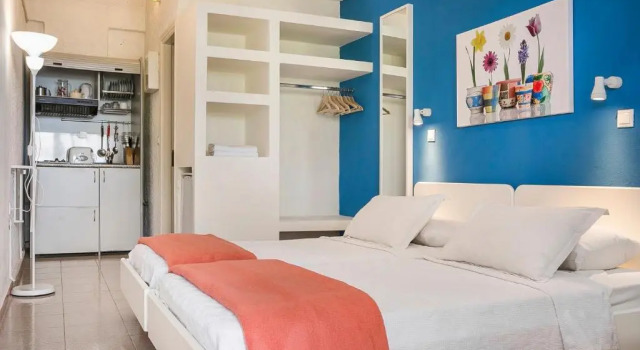Студия с видом на море Metaxatos Apartments