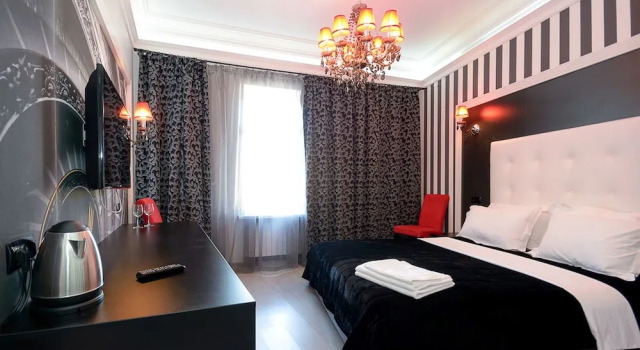 Двухместная студия с видом на город Мини-отель Partner Guest House, ул. Большая Васильковская