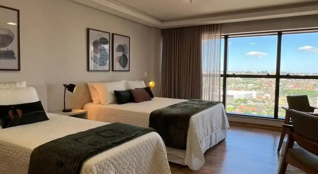 Трёхместный номер Superior Hotel Flat Afonso Pena