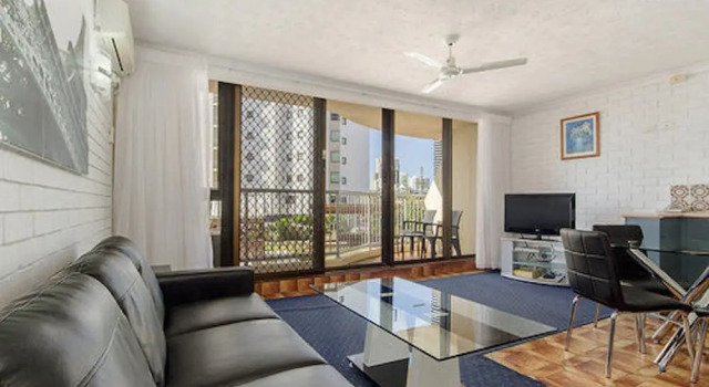 Апартаменты Standard c 1 комнатой с балконом Broadbeach Travel Inn Apartments