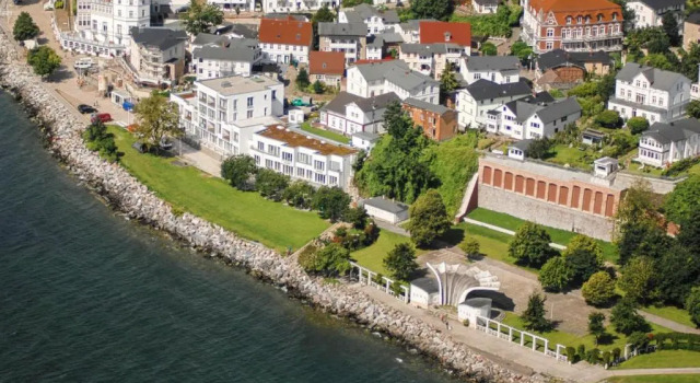 Апартаменты Ostseeresidenz Sassnitz F548 Penthouse 20 mit Sauna, Balkon, Meerblick