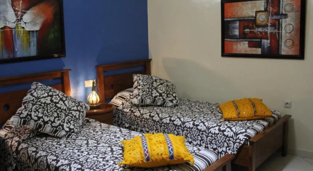 Standart çift kişilik oda Riad Mimosa
