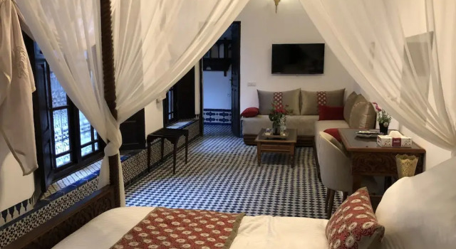 Люкс с видом на внутренний двор Le Grand Alcazar - Riad
