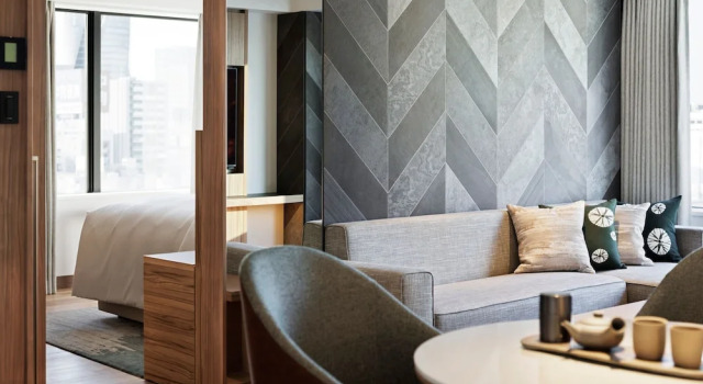 Двухместный Courtyard Corner Suite Courtyard by Marriott Nagoya
