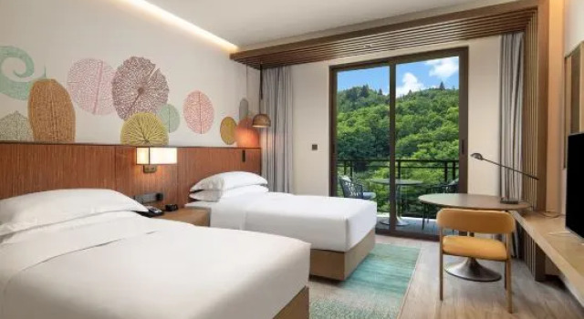 Номер Deluxe Hilton Garden Inn Jiuzhaigou