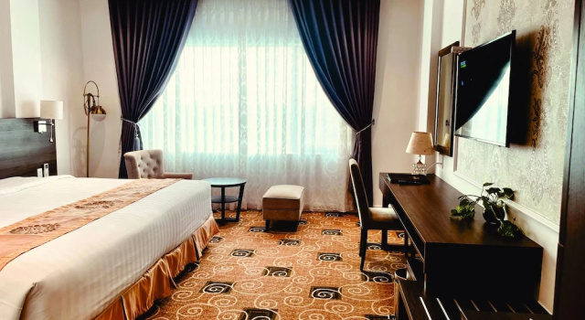 Двухместный номер Standard с видом на бассейн Elizabeth Hotel