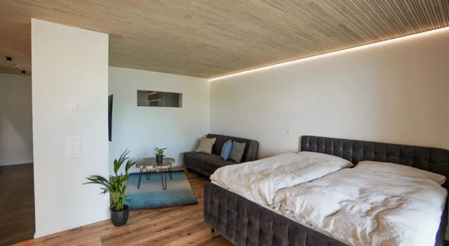Студия с видом на сад Seehotel Baumgarten