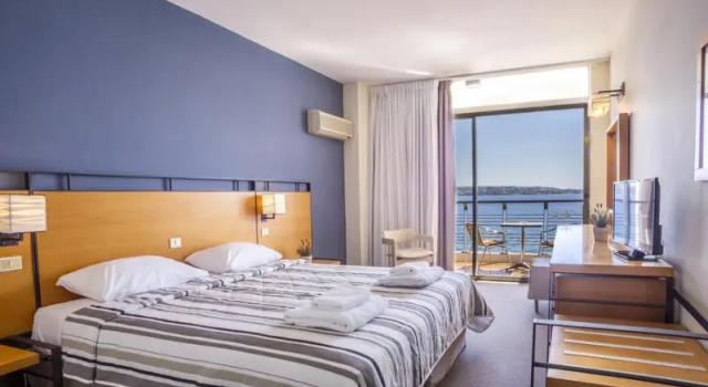 Standardní Dvoulůžkový s manželskou postelí pokoj s balkonem Spetses Hotel