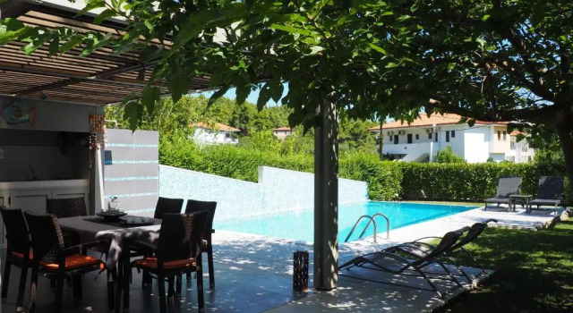 Вилла Deluxe 3BD Pool Villa in Chrousso beach Paliouri
