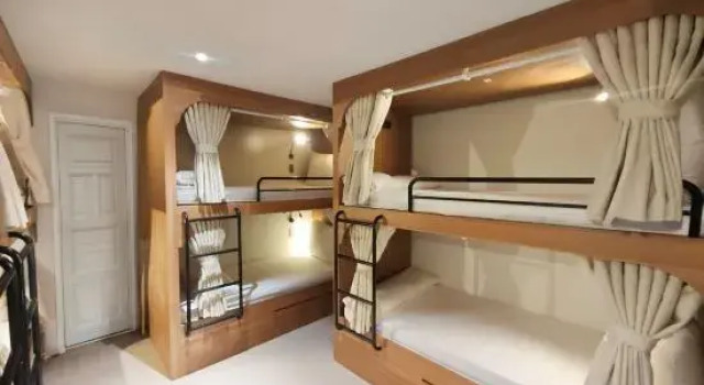 Кровать в общем номере Dorm Garden Hostel Danang By Haviland