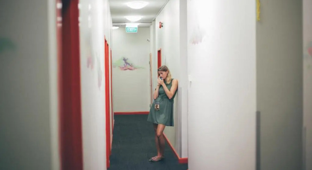 Кровать в общем номере Melbourne City Backpackers
