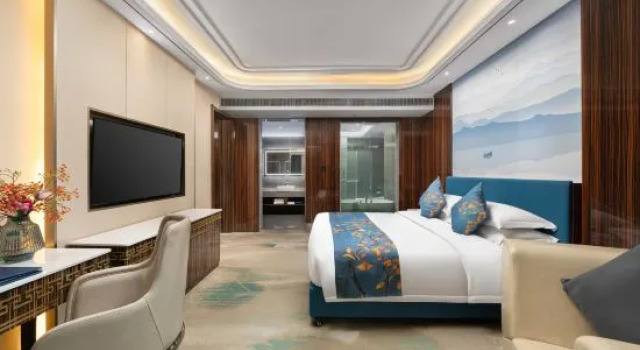 Люкс Business Jinhao International Hotel (Liuzhou Five-Star Pedestrian Street Diwang Xintiandi Branch)