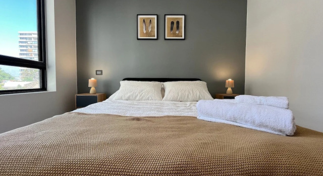Oceana Suites San Eugenio, Ñuñoa, Buchen Sie Ferienwohnung Hotels in Metropolitan Region mit Pool, Schwimmbad