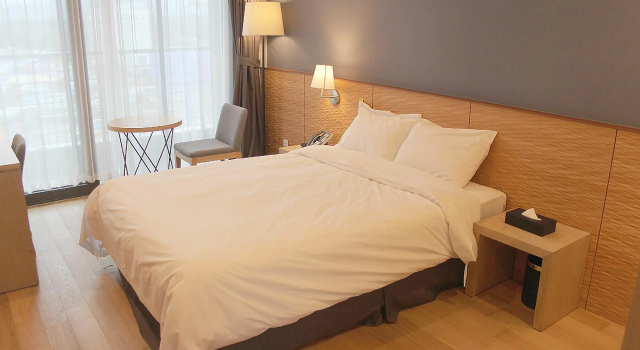 Habitación doble De lujo con vista a la ciudad SL Hotel Gangneung
